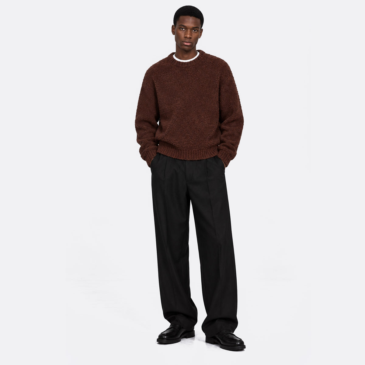 Dun Textured Sweater from EDWIN