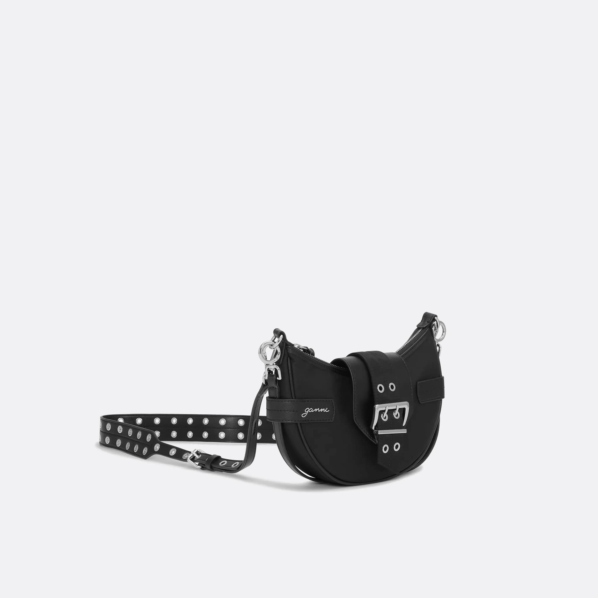 Black Bucky Bag Small Crossbody from Ganni