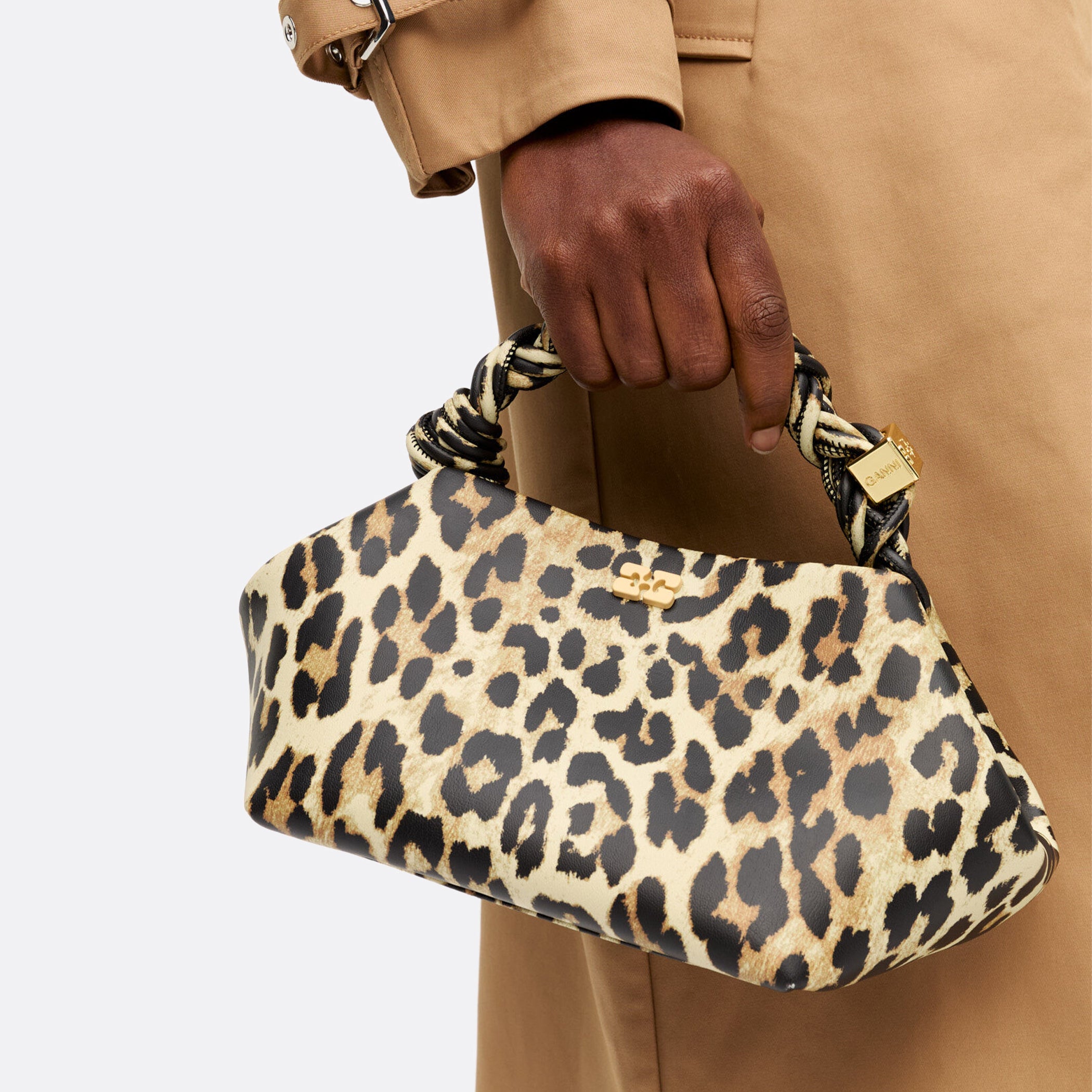 GANNI Leopard Mini Bou Bag