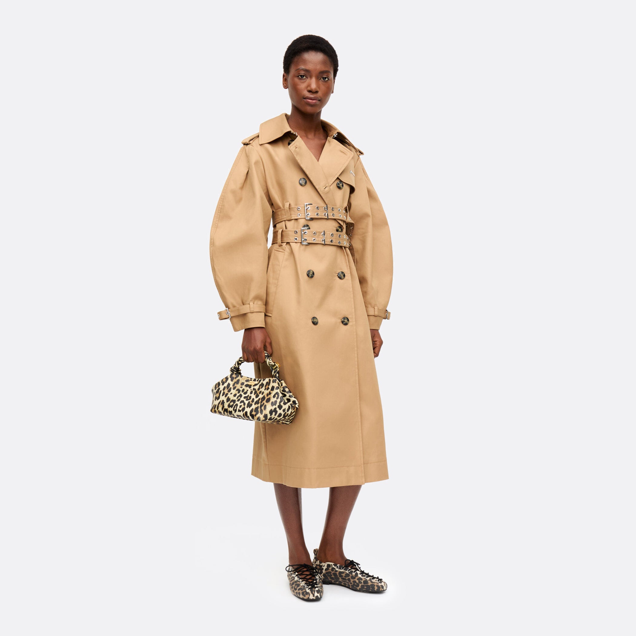 GANNI Leopard Mini Bou Bag