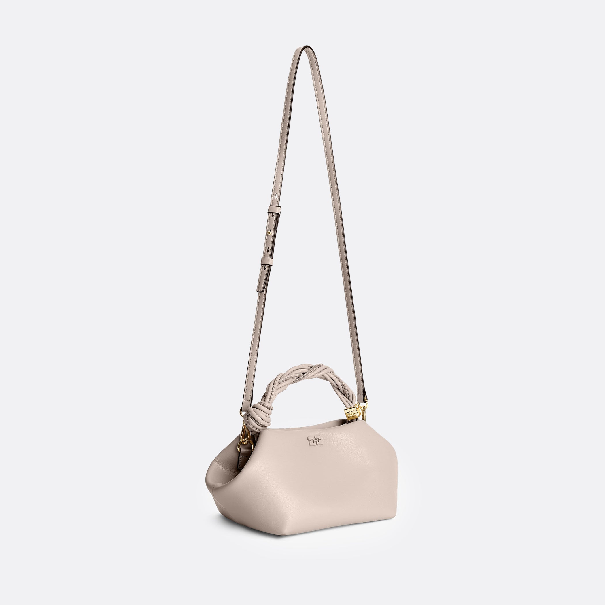 GANNI Light Grey Bou Bag