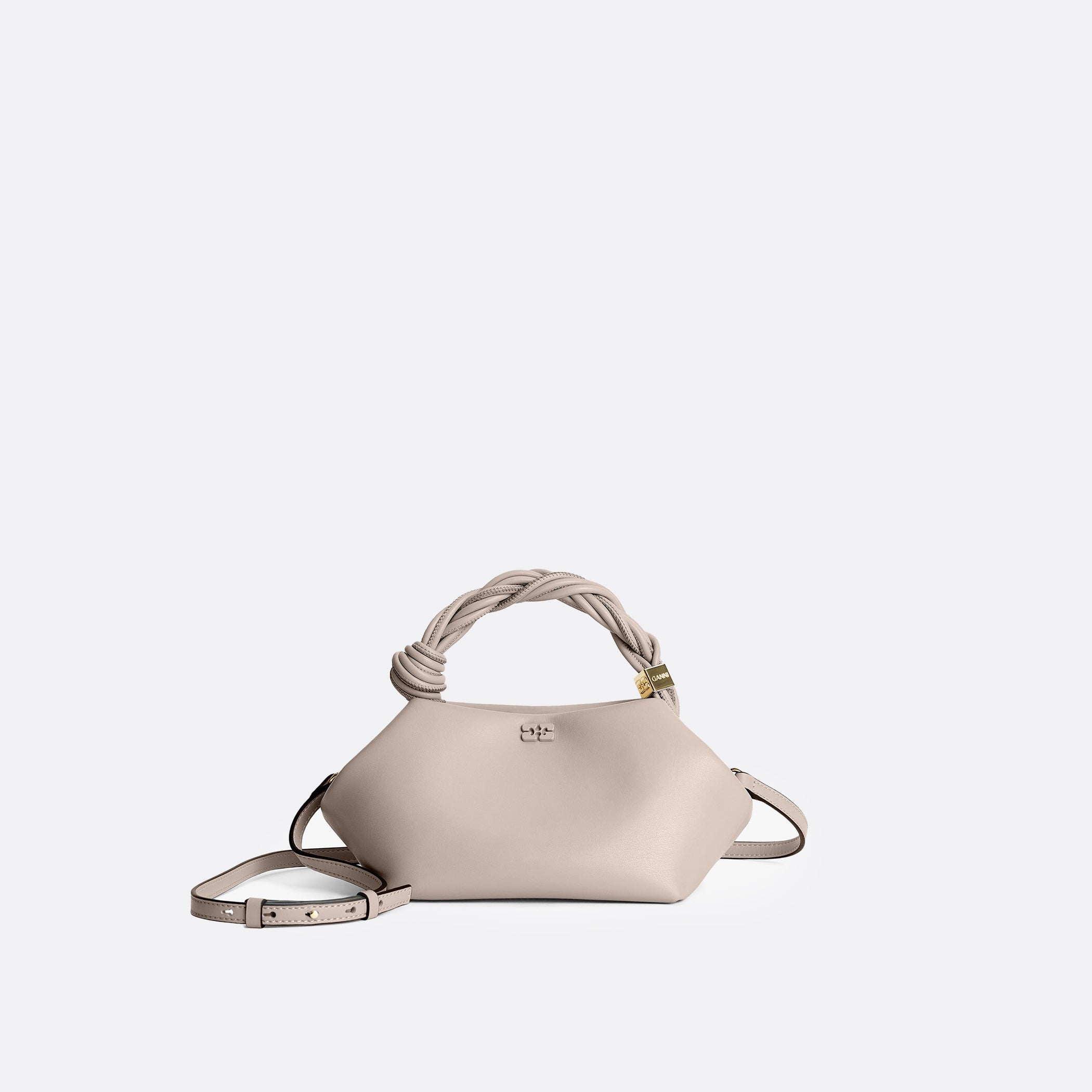 GANNI Light Grey Bou Bag
