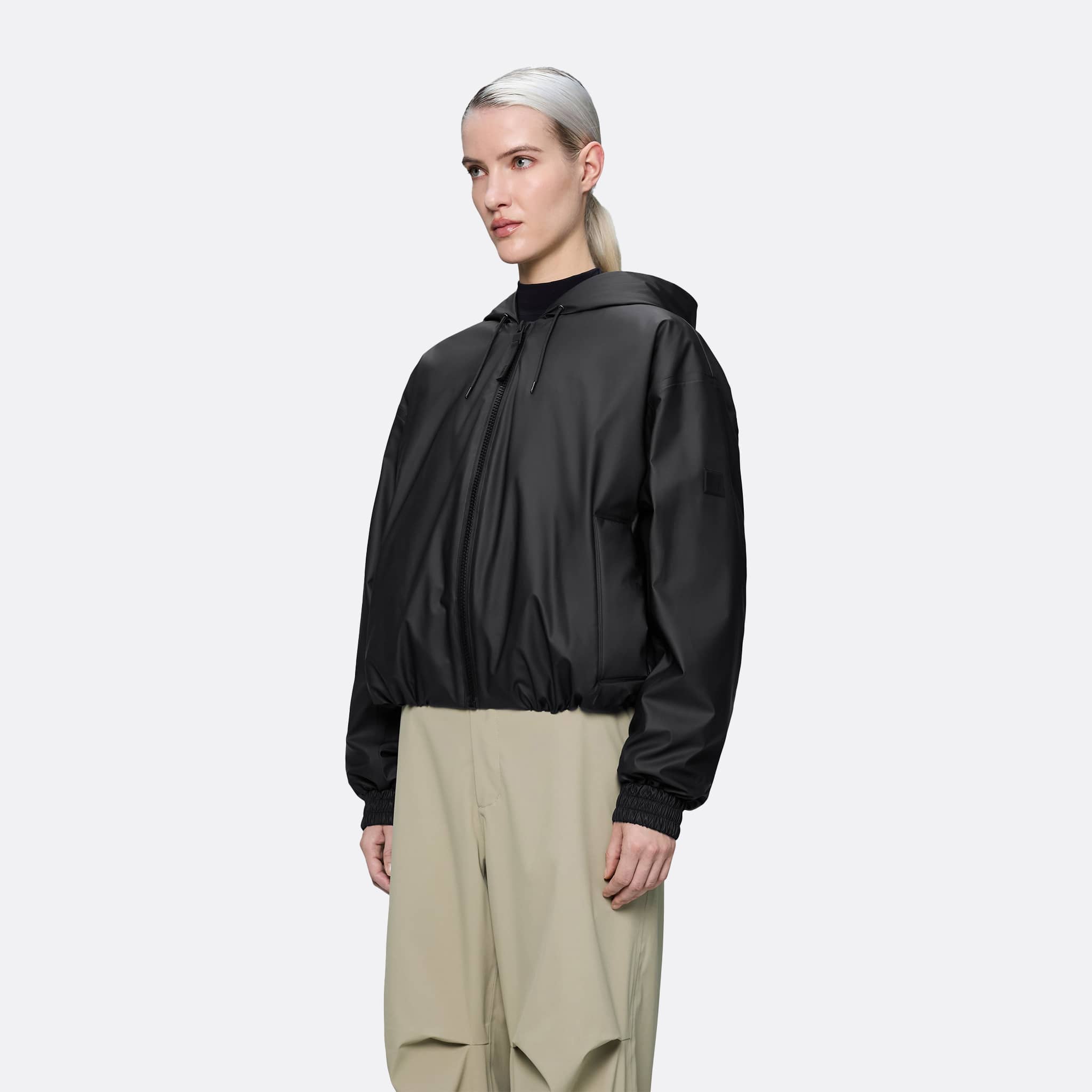 Lohja Insulated Bomber W Jacket in Black