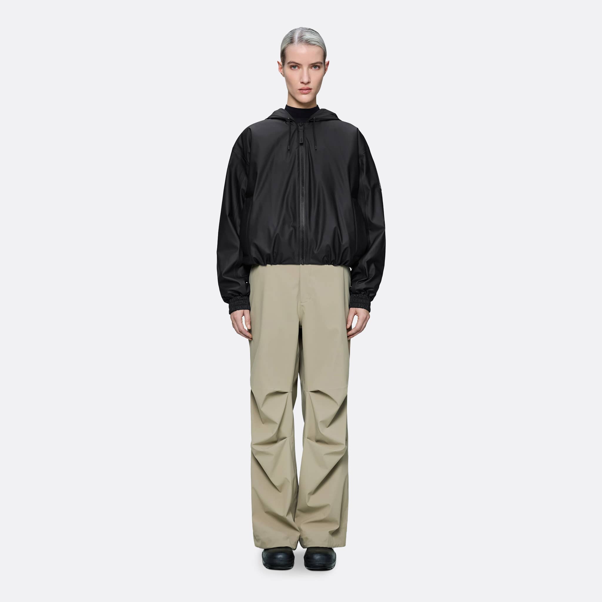 Lohja Insulated Bomber W Jacket in Black