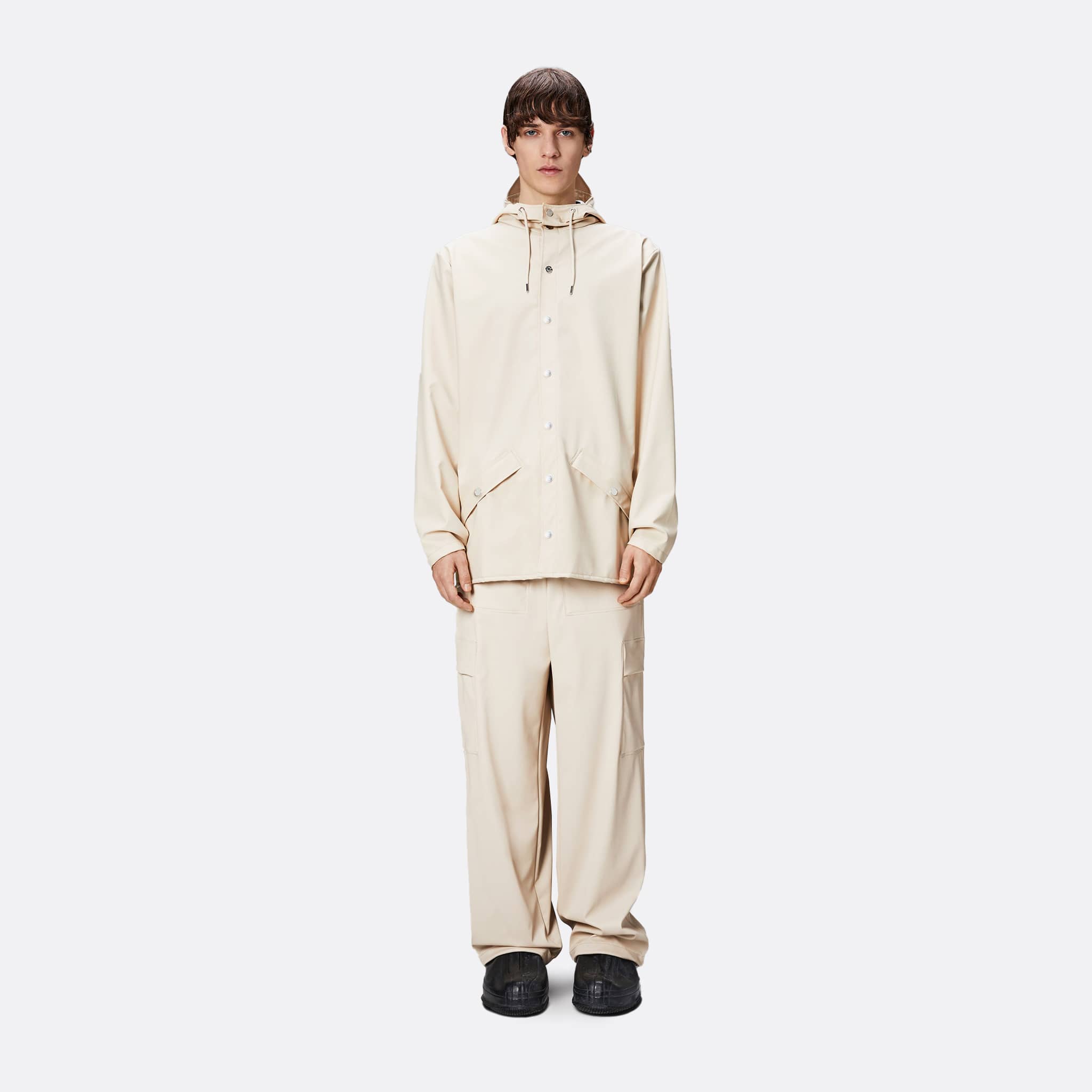 RAINS The Jacket W3 in Dune