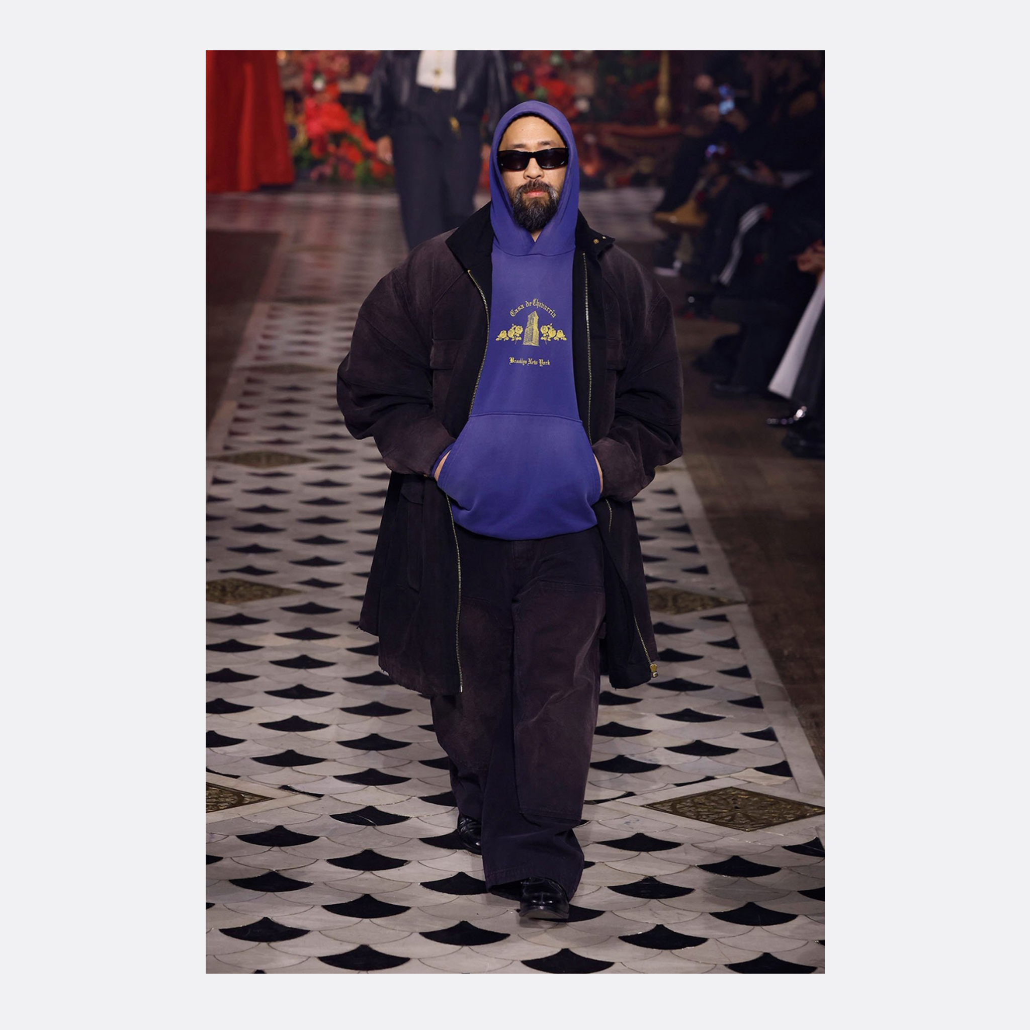 Willy Chavarria Workwear Toluca Pants in Black