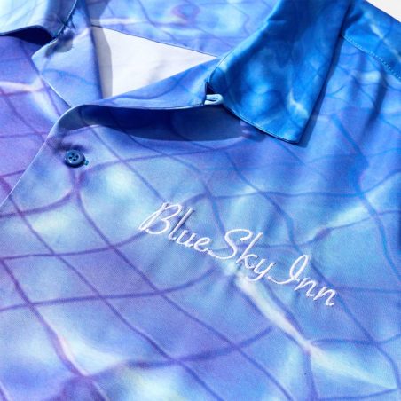 Blue Sky Inn Pool Skjorte