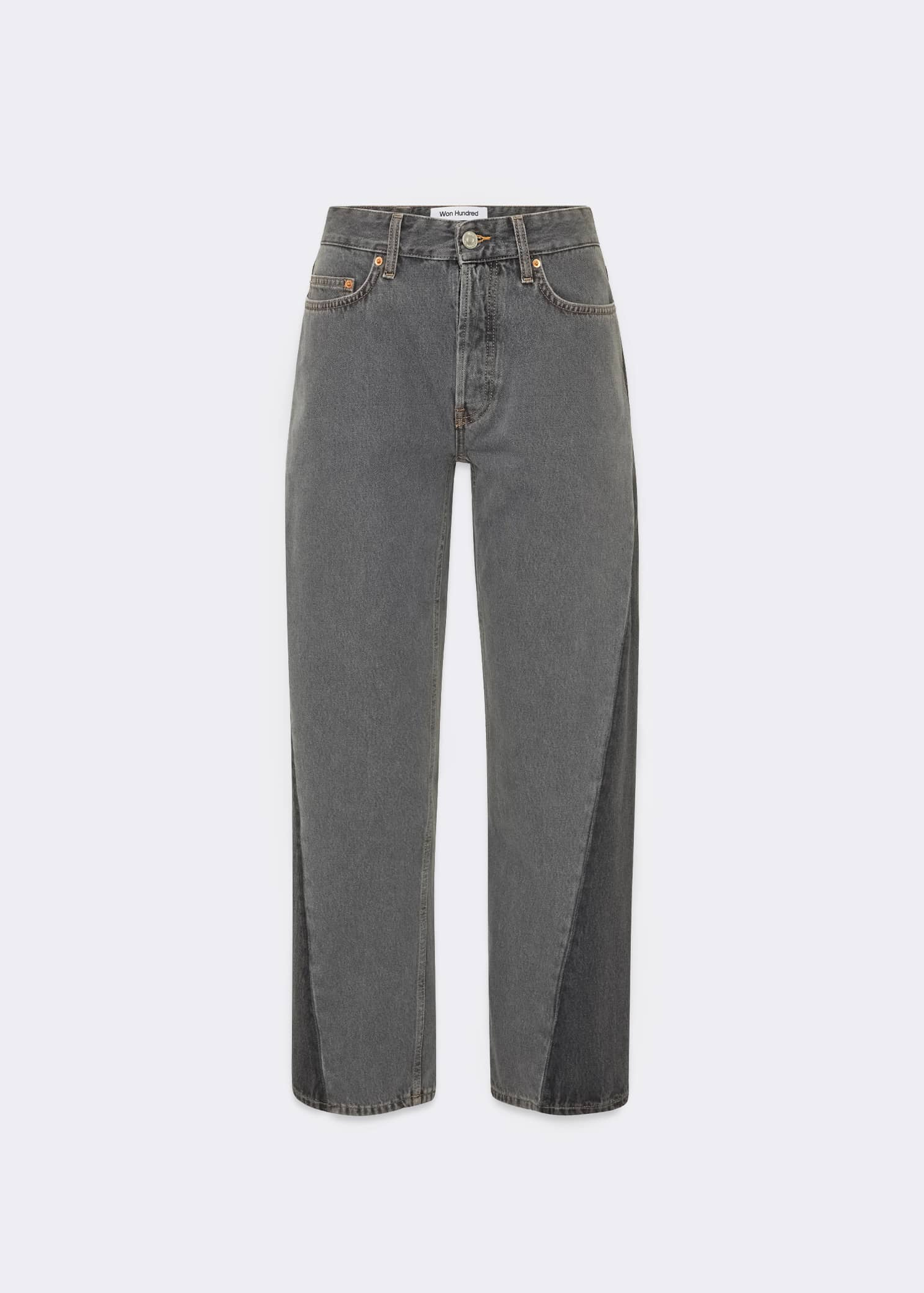 Won Hundred Baggy Two-Tone Jeans