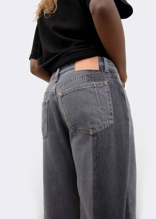 Baggy Two-Tone Jeans
