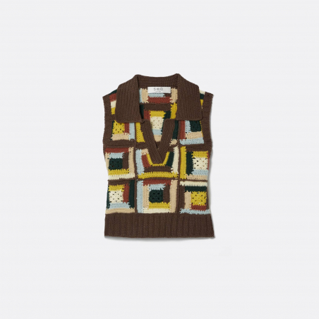 Agnes Crochet Vest