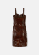 LVIR Textured Zip-Up Mini Dress
