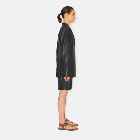 Nanushka Ariza OKOBOR™ Alt-leather Boxy Fit Blazer