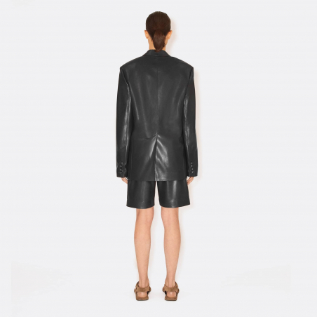 Nanushka Ariza KOBOR™ Alt-læder Boxy Fit Blazer