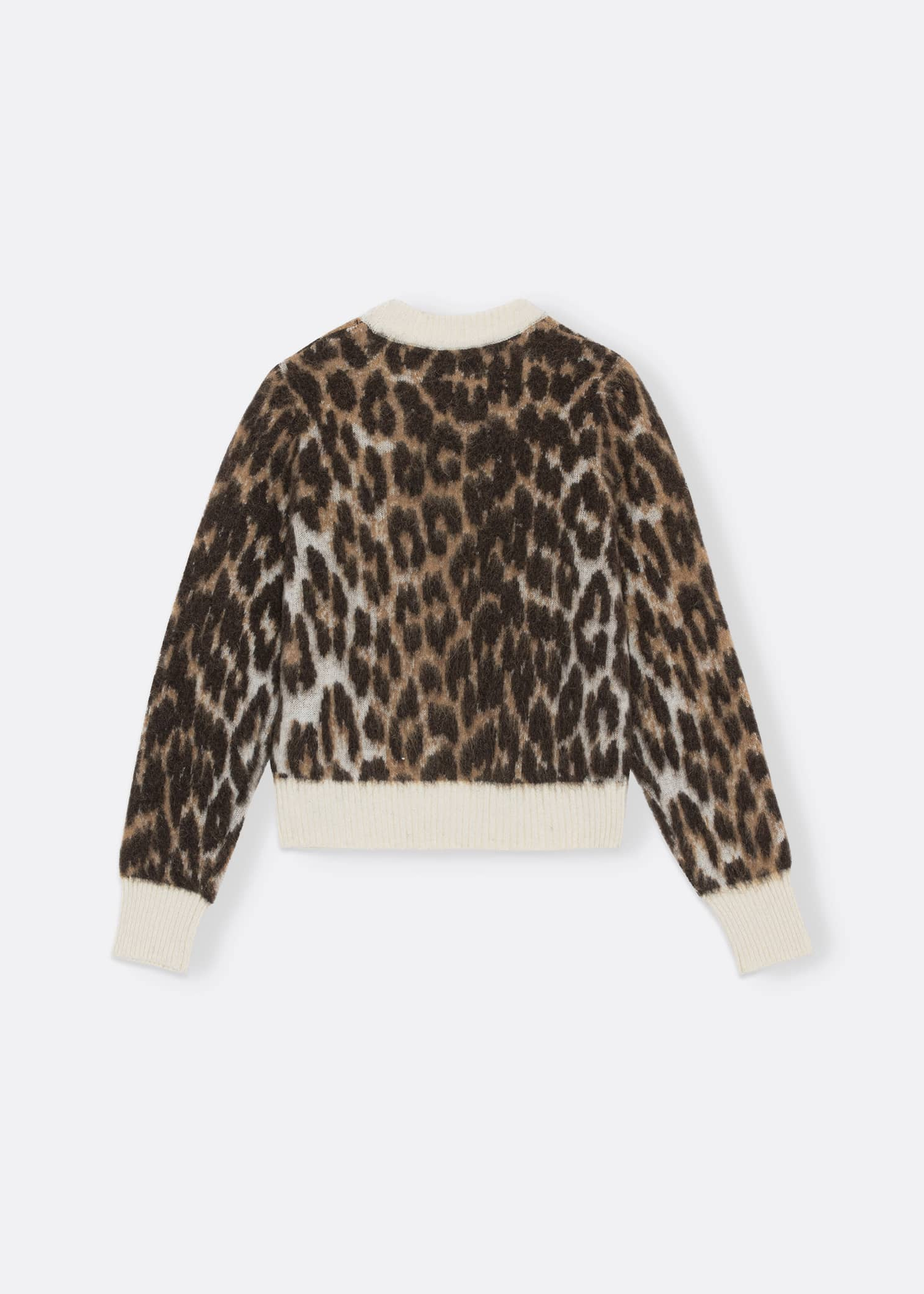 Ganni Leopard Bluse