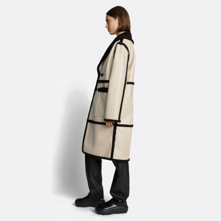 Proenza Schouler White Label Faux Sherpa Coat