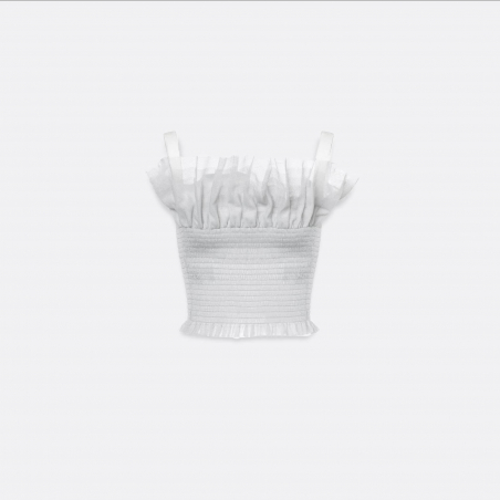 Philosophy di Lorenzo Serafini Cropped Tulle Top Philosophy di Lorenzo Serafini Cropped Tulle Top