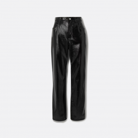 Patent Effect Trousers
