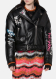 Philosophy Di Lorenzo Serafini Padded Biker Jakke