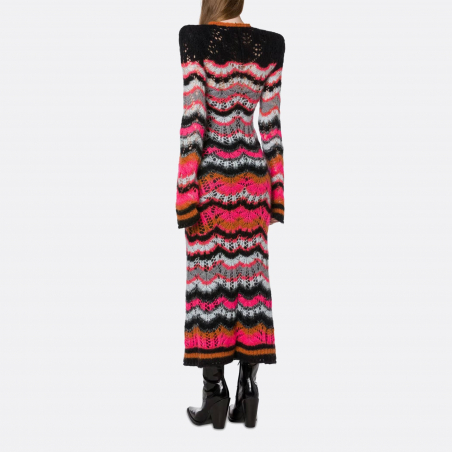 Philosophy Di Lorenzo Serafini Multicoloured Knit Dress