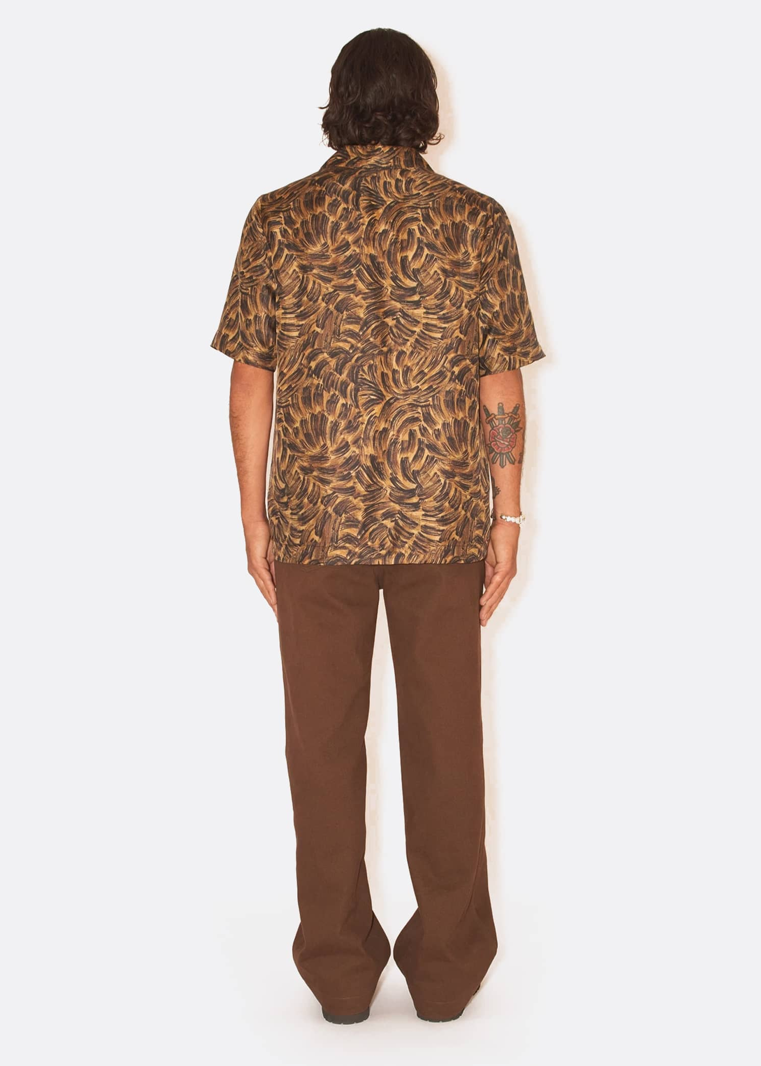 Bodil 'Animal Camouflage' Short Sleeve Shirt