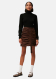 Ganni Nylon Mini Skirt