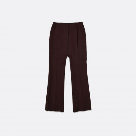 Low Classic Side Slit Trousers