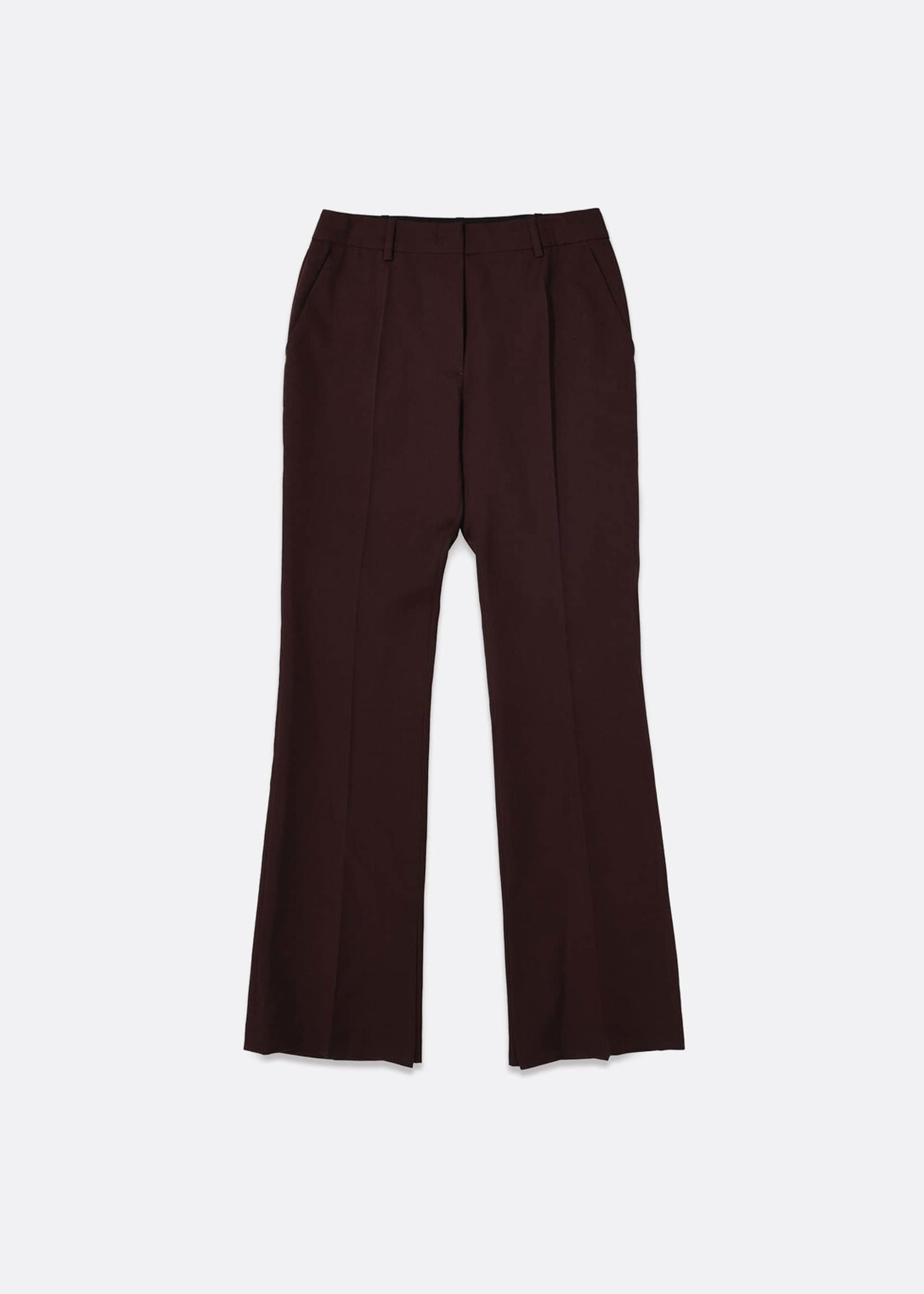 Low Classic Side Slit Trousers