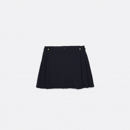 Low Classic Short Pleated Nederdel