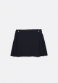 Low Classic Short Pleated Skirt