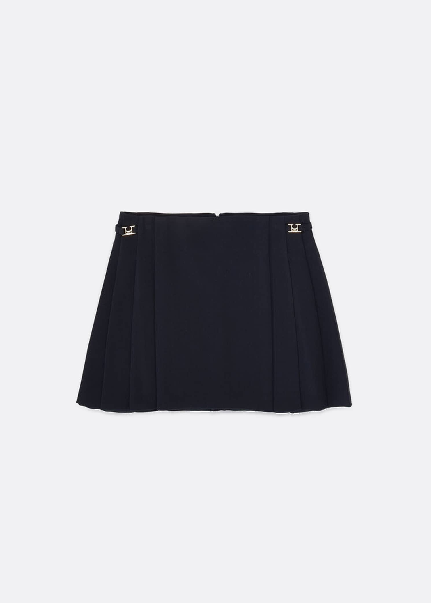 Low Classic Short Pleated Skirt
