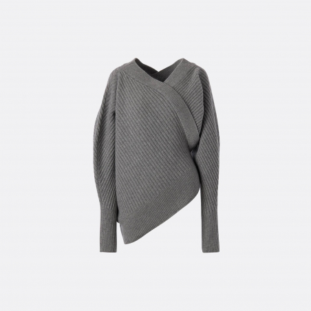 Unbalance Cashmere Sweater