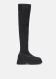 Ganni Retro Flatform Overknee Sockboot
