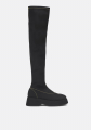 Ganni Retro Flatform Overknee Sockboot