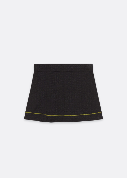 Jacquard Jersey Mini Skirt