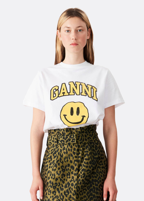 Jersey Smiley Relaxed T-shirt