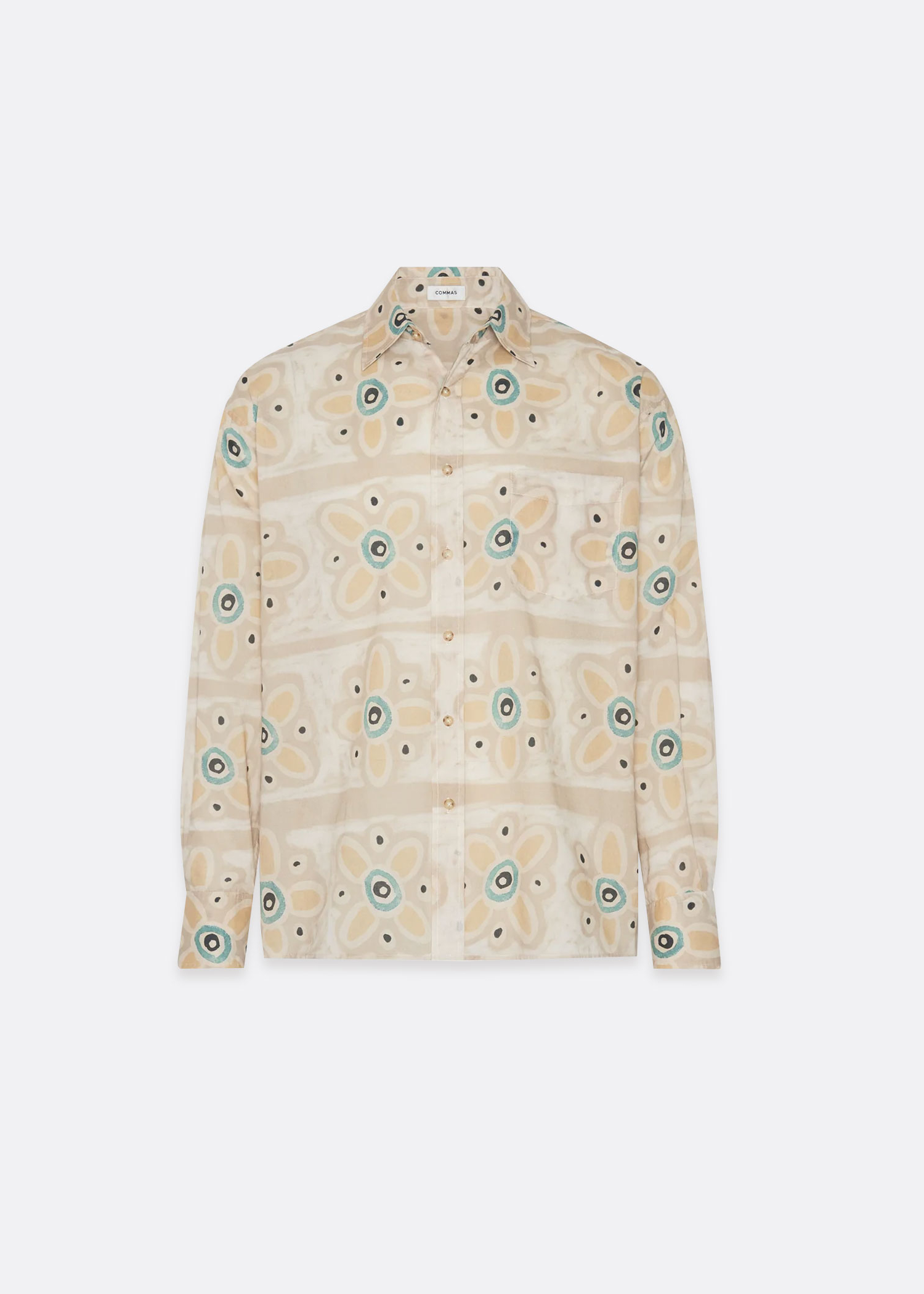 Louis Vuitton LV x YK Painted Dots Masculine Shirt White. Size 38