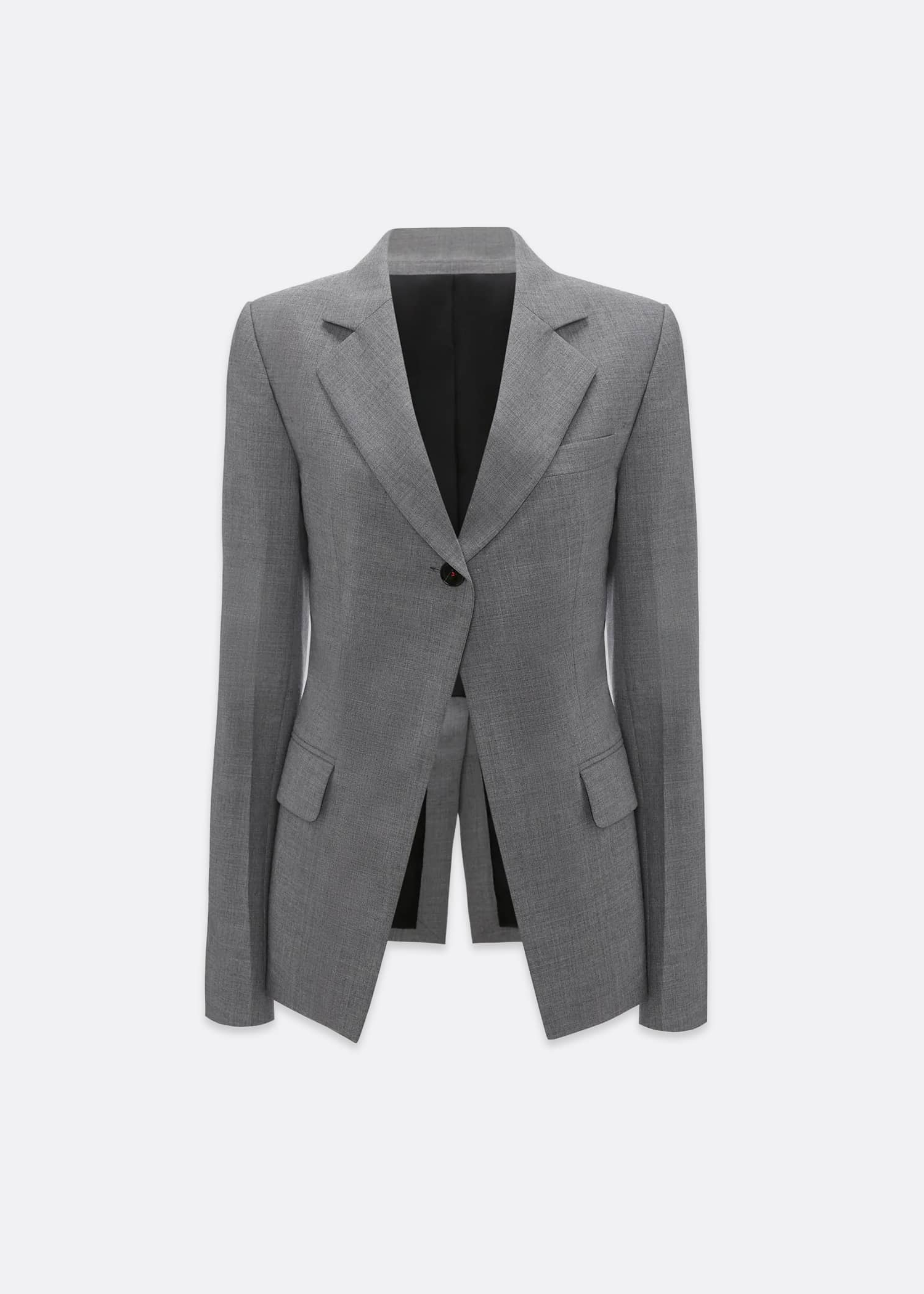 Victoria Beckham Open Front Single Breasted Jacket