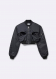 COPERNI Cut-Out Cropped Bomber Jacket