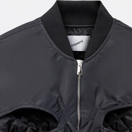 COPERNI Cut-Out Cropped Bomber Jacket