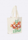JW Anderson Canvas Tote Bag With Apple Print