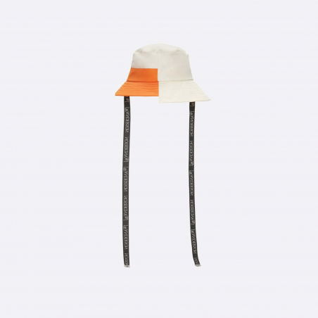 Asymmetric Colour Block Bucket Hat