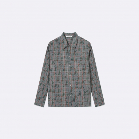 David Swirl Print Shirt
