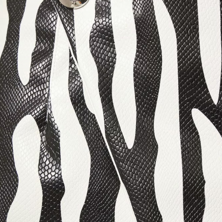Coperni Zebra Print Mini Skirt Coperni Zebra Print Mini Skirt