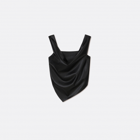 Nanushka Petra OKOBOR™ Alt-leather Top