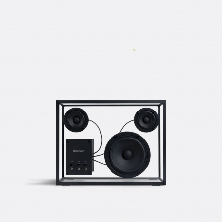 Transparent Speaker Black