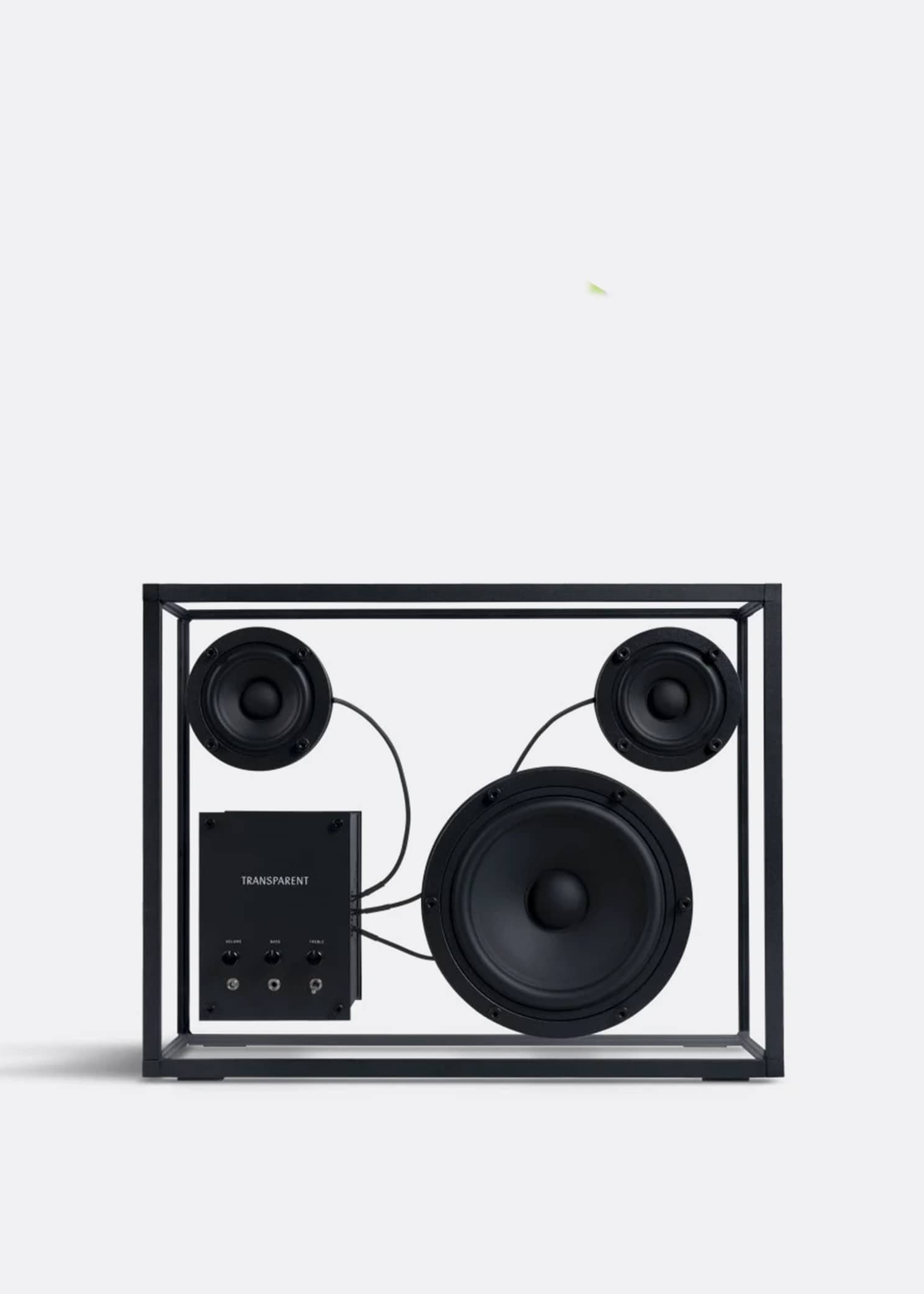 Transparent Speaker Black