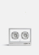 Transparent Small Speaker, White