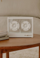 Transparent Small Speaker, White