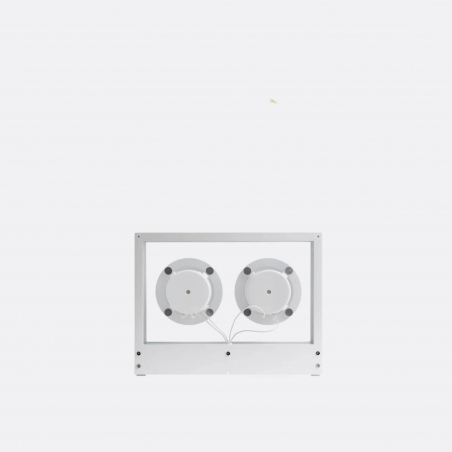 Transparent Small Speaker, White