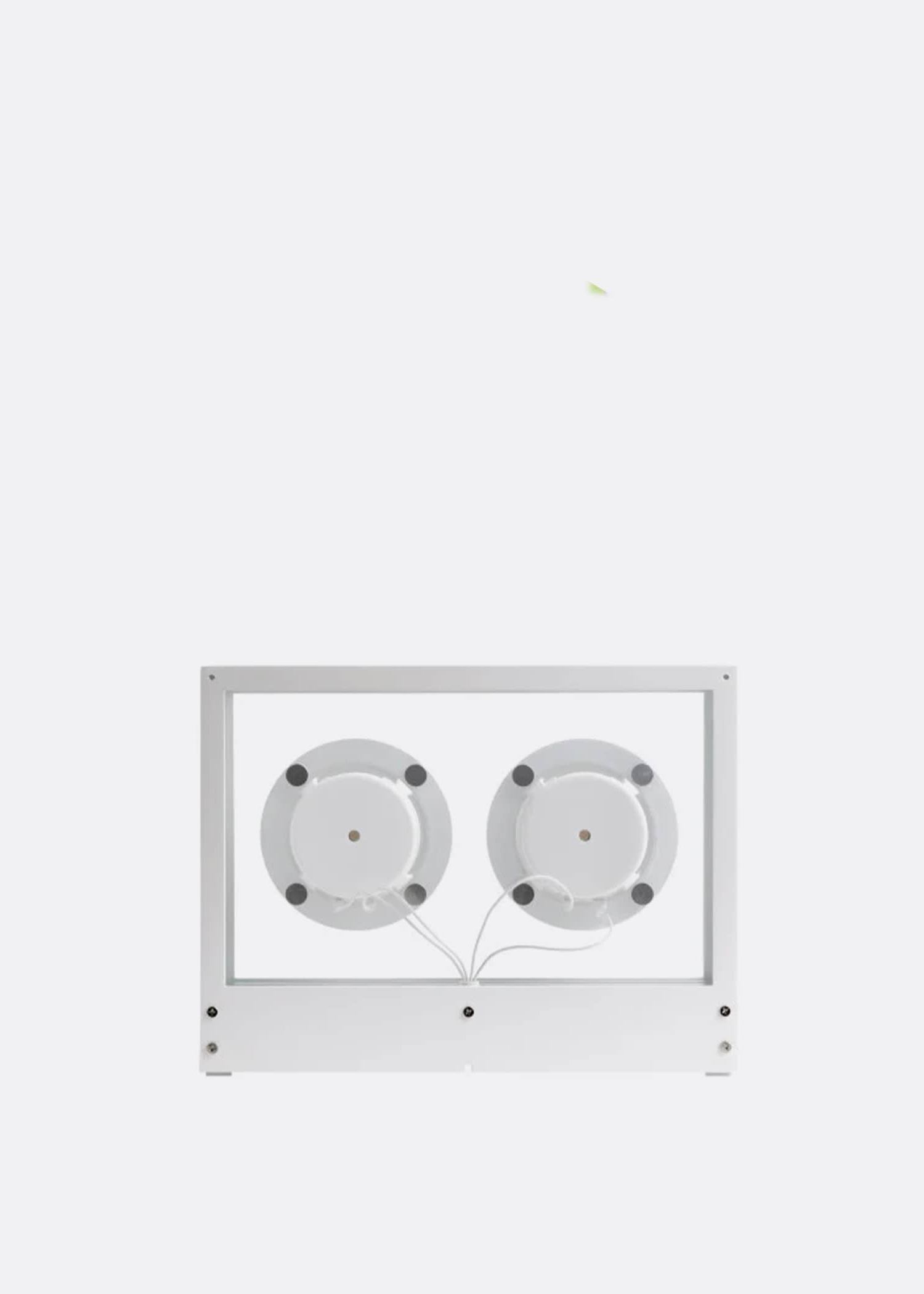 Transparent Small Speaker, White